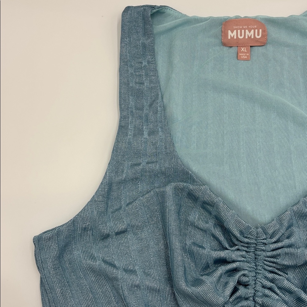 Show Me Your Mumu Hazy Ruched Tank Top - Picture 3 of 7